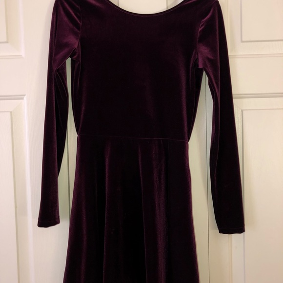 Aeropostale Dresses & Skirts - 3/$12 Aeropostale Red Velvet Holiday Dress